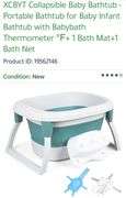NEW Collapsible Baby Bathtub Set! (W1)