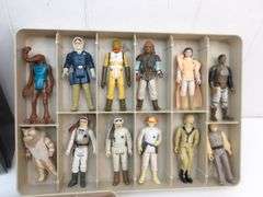 $$$ Vintage 1980 Kenner Star Wars: The Empire Strikes Back Action Figure Collector's Case FULL of Vintage 1970's-80's Figures!! *LOOK THIS UP* The case has it's OWN value, as well as EACH figure/accessory!! $$$ GREAT LOT!! (OS)