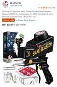 NEW LeMatec Sandblaster Gun Kit! (1A)