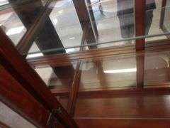 Gorgeous 2-Piece China Cabinet! Excellent condition w/very little wear! 60x18x85 (RD)