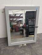 NEW Mirrored Medicine Cabinet! (one small damaged spot, as shown) 20x24 (11B)