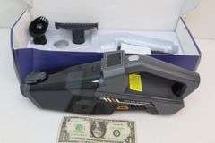 NEW Handheld Car Vacuum Cleaner w/Digital Screen & Attachments! Nice! (2D)