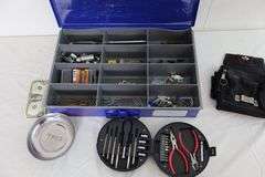Winzer Metal Organizer Case, Contents & More! (13B)