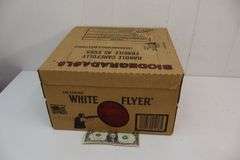 NEW 135CT Case of White Flyer Clay Targets! (9D)
