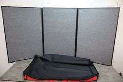 Portable 3-Panel Tabletop Display Board w/Carry Bag! (R2)