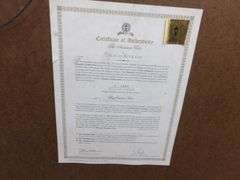 $ Gorgeous "The Autumn Gate" Oil Painting on Canvas by Thomas Kinkade 20.5" x 17.5" w/Certificate of Authenticity! (15A)