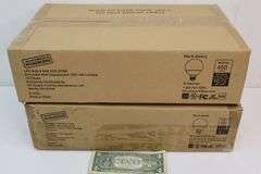 NEW Lot of TWO 15-Count Cases of Maintenance Warehouse 40W Dimmable LED Light Bulbs! (7B)