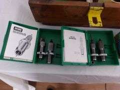 Nice Vintage Ammo Crate FULL of Assorted Reloading Tools & Supplies!! (10D)