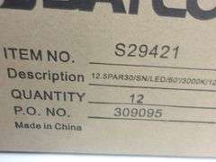 NEW 12CT Case of Satco 75W LED Dimmable Flood Light Bulbs! (6A)