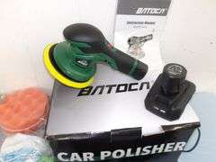 NEW 12V Car Polisher Kit w/Battery Charger & Accessories! (3A)
