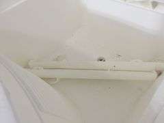 Utility Sink! Faucet is broken, as shown. Missing 2 Legs. (7C)