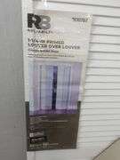 NEW Reliabilt 1-1/4" Louver Over Louver Closet Bifold Door! 36x80 (W1)