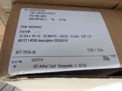 Lot 279:NEW Lot of FIVE 150-Count Cases of 12-3/4" x 16-1/2" White Photography Envelopes/Sleeves! (R3)