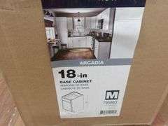 NEW Arcadia 18-Inch Base Cabinet! (RD)