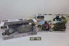 NEW Star Wars Mandalorian Grogu Radio Control Hover Pram AND Star Wars 500-Piece 3D Puzzle!! (5D)