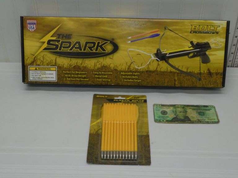 Bolt Crossbow w / Bolts.  NIB