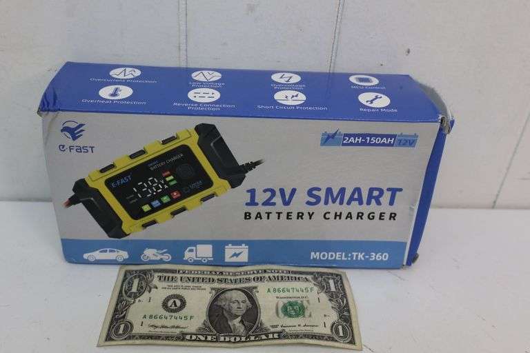 NEW C-Fast 12V Smart Battery Charger! (2B)
