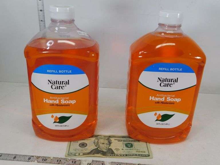 (2) Natural Care - Hand Soap Refill Bottle
