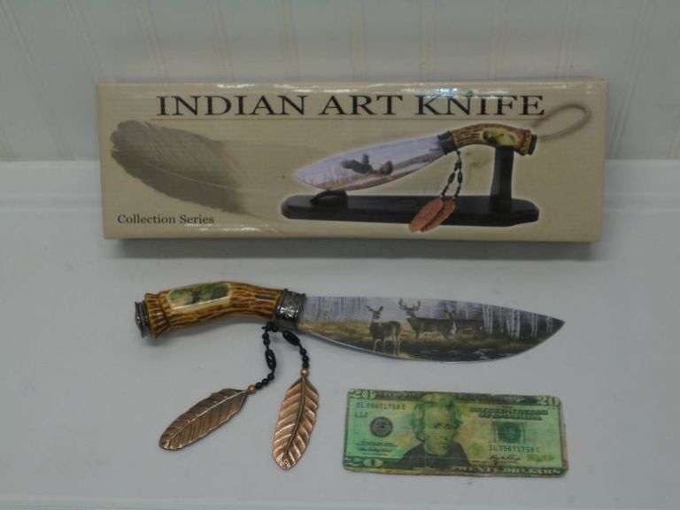 Indian Art Knife NIB