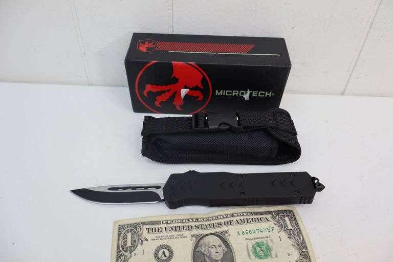 $$ NEW MicroTech Tactical OTF Switchblade! (DC)