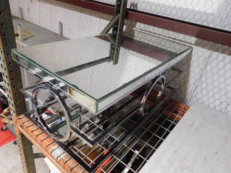 Glass- Mirror Coffee Table