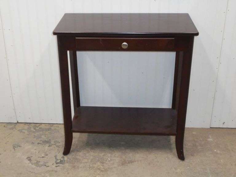 Occasional Table w / Single Drawer.  26 x 13 x 28 tall.