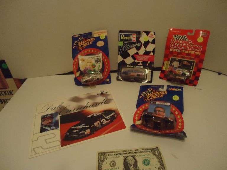 CASH ONLY  Dale Jarrett Nascar die cast cars etc.