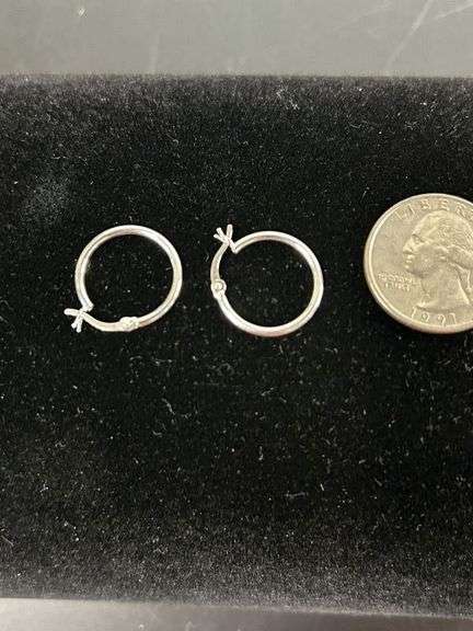 17mm Sterling Silver Hoops-NEW(FC)