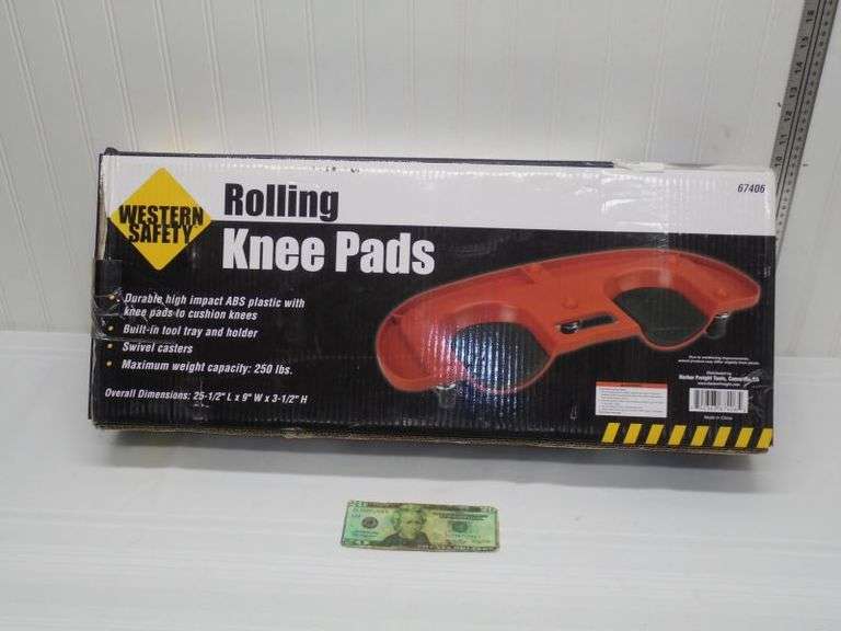 Rolling Knee Pads.