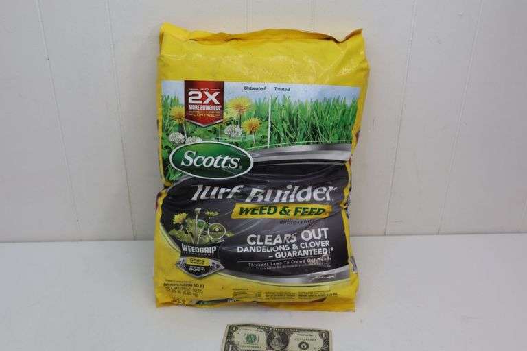 NEW Scotts Turf Builder Weed & Feed! 14.29Lbs 5000sqft (1C)