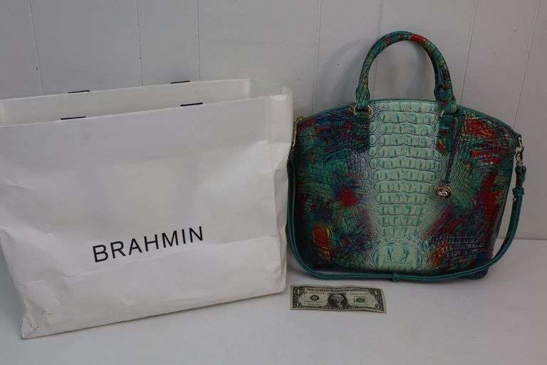 $ NICE Brahmin Large Duxbury Shoulder Bag! Excellent condition! (OS)