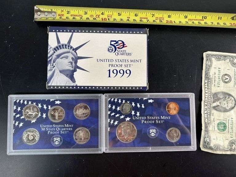 1999 50 State Quarters Proof Set (FC)