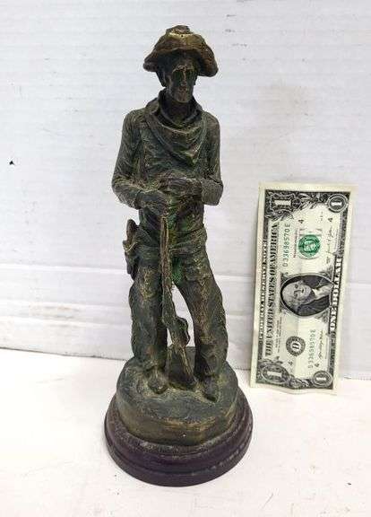 Weighty Brass Figure. ~ cash only ~ . (1A)