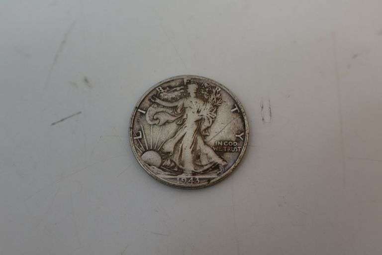1943 Walking Liberty Silver Half-Dollar! (DC)