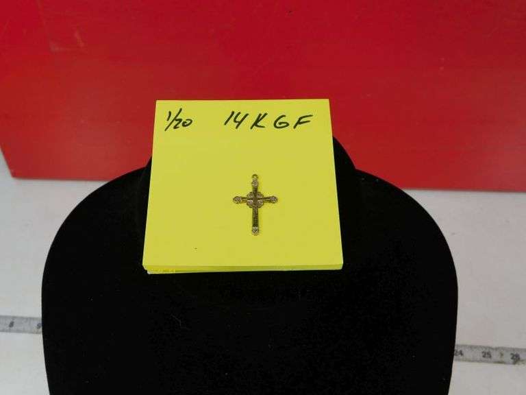 1/20 14 KGF- Cross Pendant