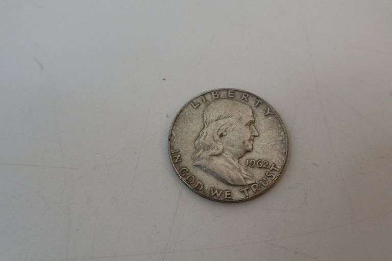 1962 Franklin Silver Half-Dollar! (DC)