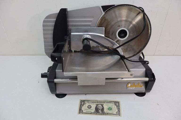 Cabelas Deluxe 8.7" Meat Slicer! (T1)
