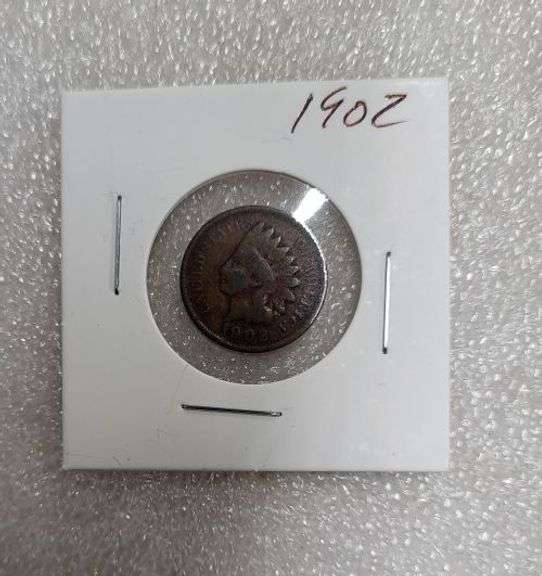1902 Indian Head Penny. ~ cash only ~ (4A)