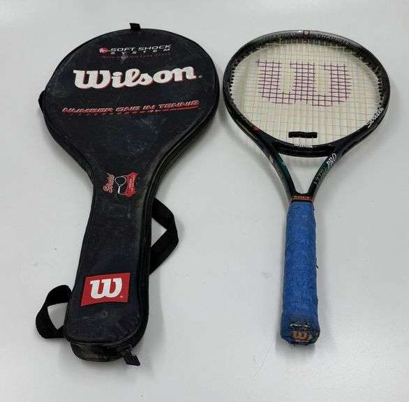Wilson Ultra Pro Titanium 4 3/8 SL3 Tennis Racket Soft Shock System Super Light Enhanced Power *3 Pictures*