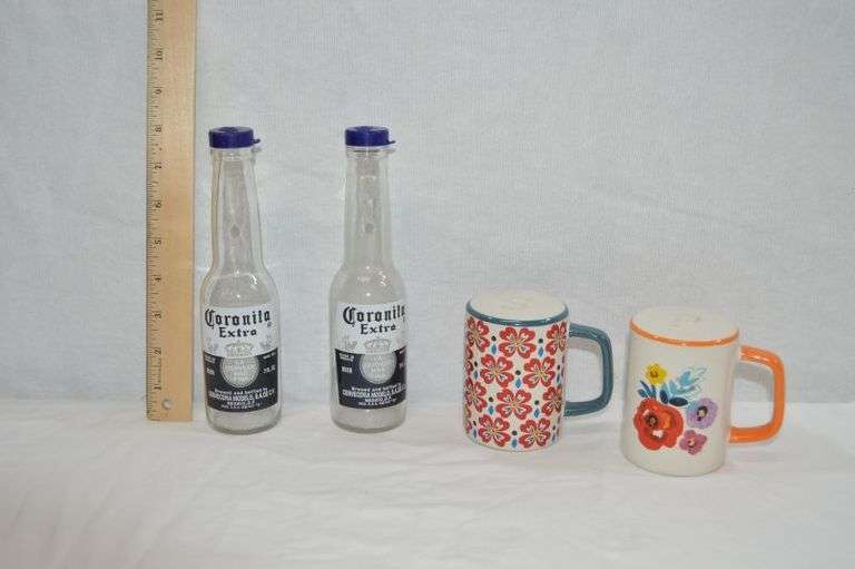 SALT & PEPPER SHAKERS - CORONITA & PIONEER WOMAN