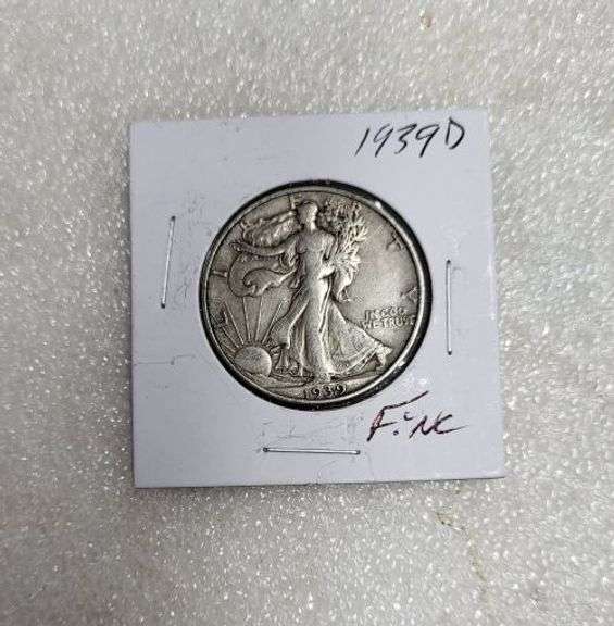 1939 Liberty Half Dollar. ~ cash only ~ (4A)