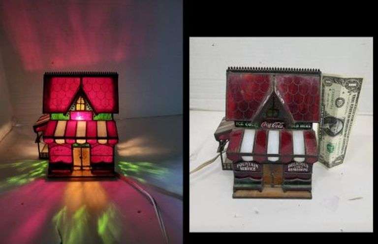 Coca Cola Nite Lite . - ( 1 lite in lot) ~ cash only ~ . (1A).