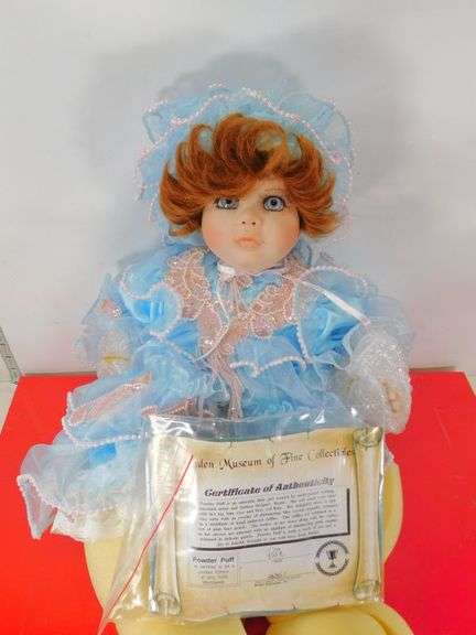 Museum of Fine Collectibles Porcelain Doll- Very Collectible