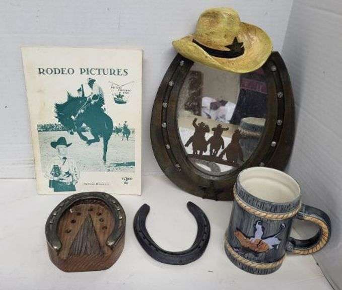 Horseshoe Shaped Mirror and more. ~ cash only ~ . (4D)