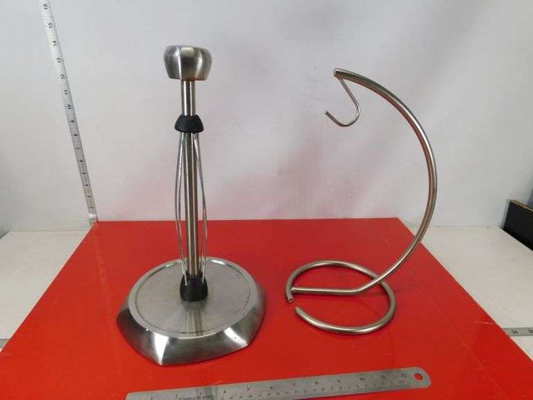 Banana Holder and Paper Towel Holder- Stainless steel