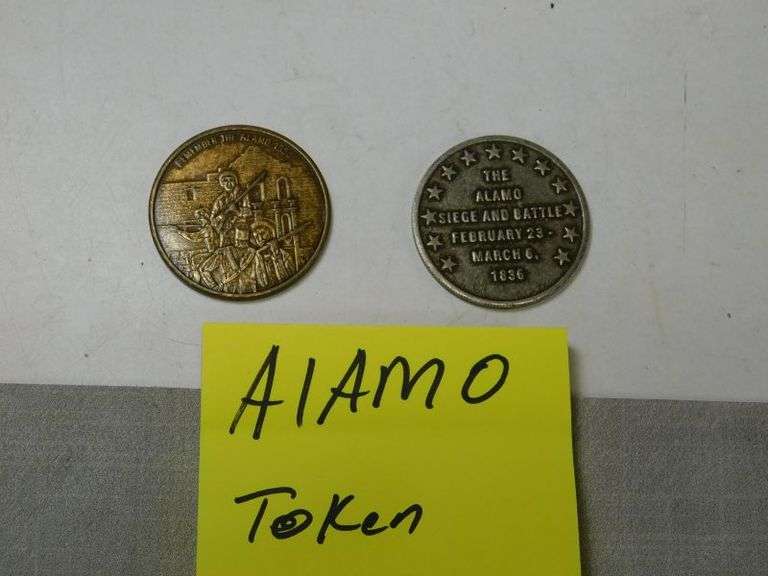 (2) ALAMO TOKENS- Heavy