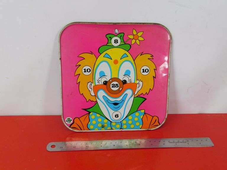 Metal Clown Target- Very Cool