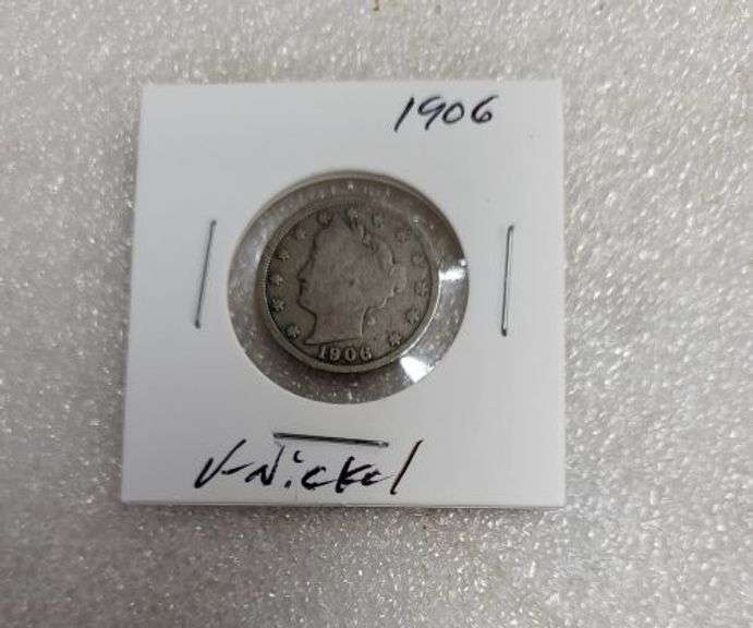 1906 V Nickel. ~ cash only ~ (4A)