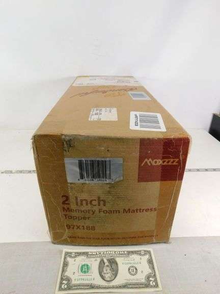 Memory Foam Mattress Topper- New in Package