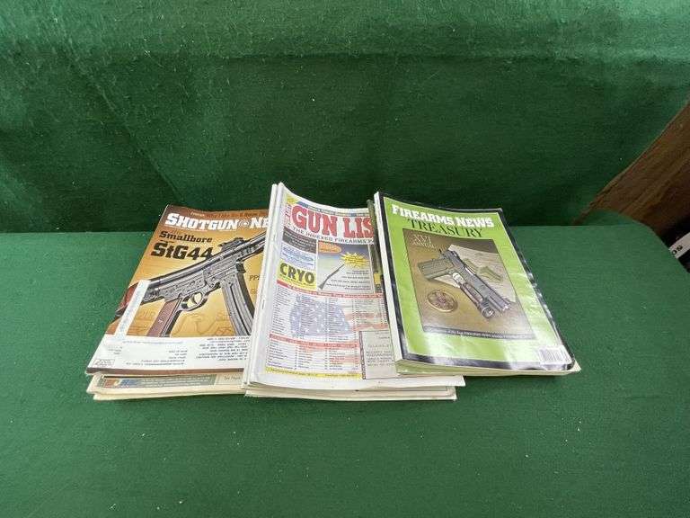 Firearms News, Shotgun News & Gun List Magazines United Edge Real